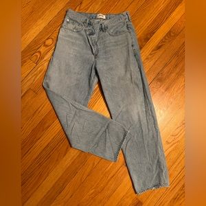 COPY - AGOLDE jeans cross cross fly